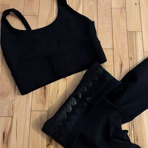 Arro Black Activewear Set